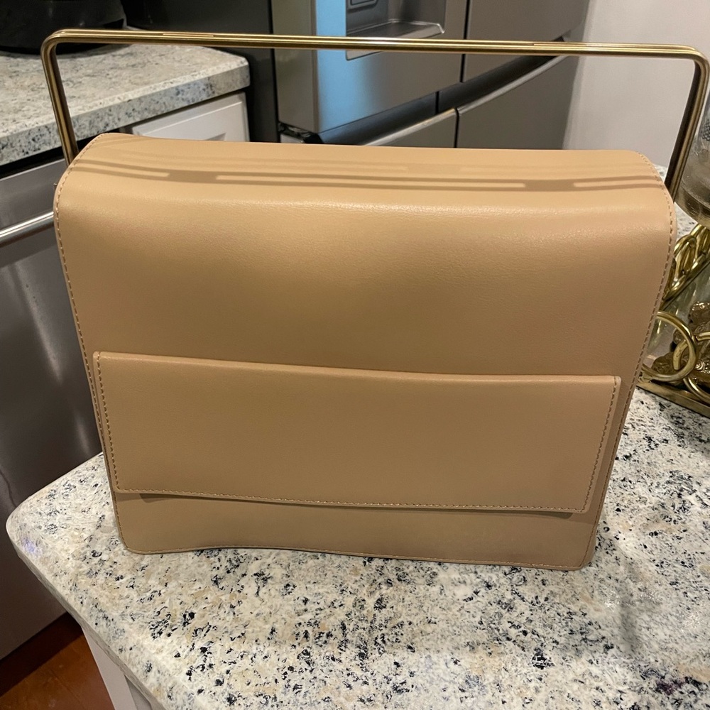 LAUTEM Temptation Handbag In Nude Color - Picture 3 of 5
